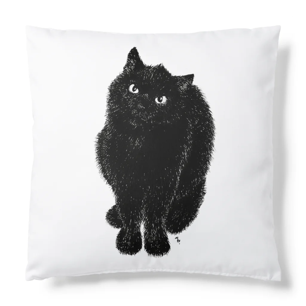 segasworksのくろねこ 888 no.1 Cushion