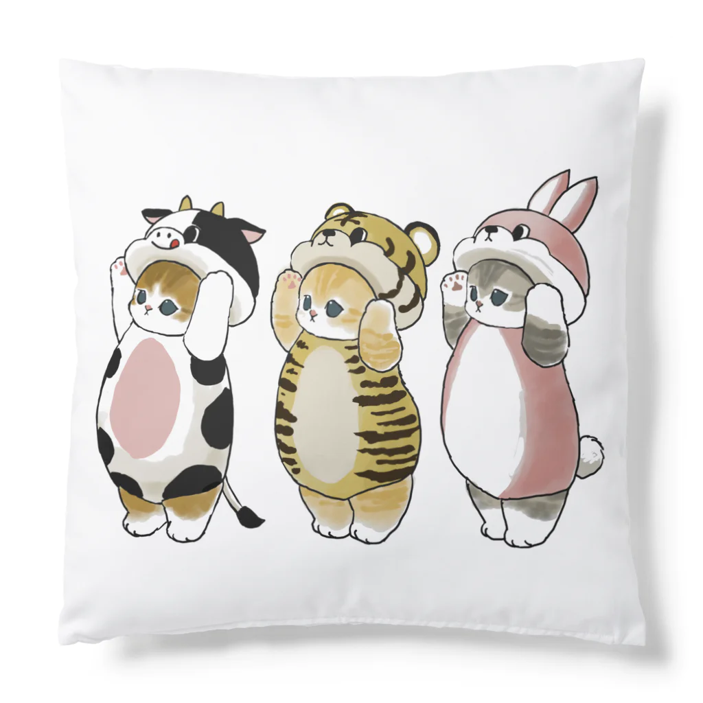 mofusandの被り物にゃん Cushion