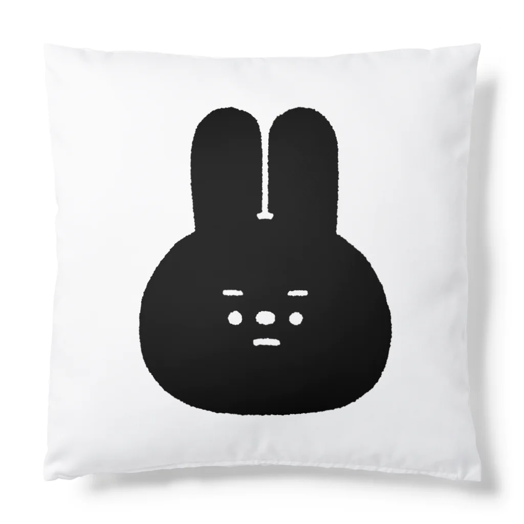 こつｗのおみせの量産うさぎ まゆげ ver.ホワイト Cushion