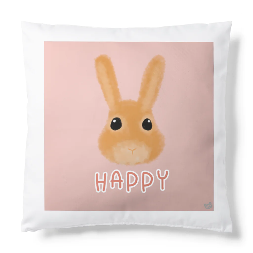 SHOP ベアたんの幸せうさぎのはっぴぃちゃん Cushion