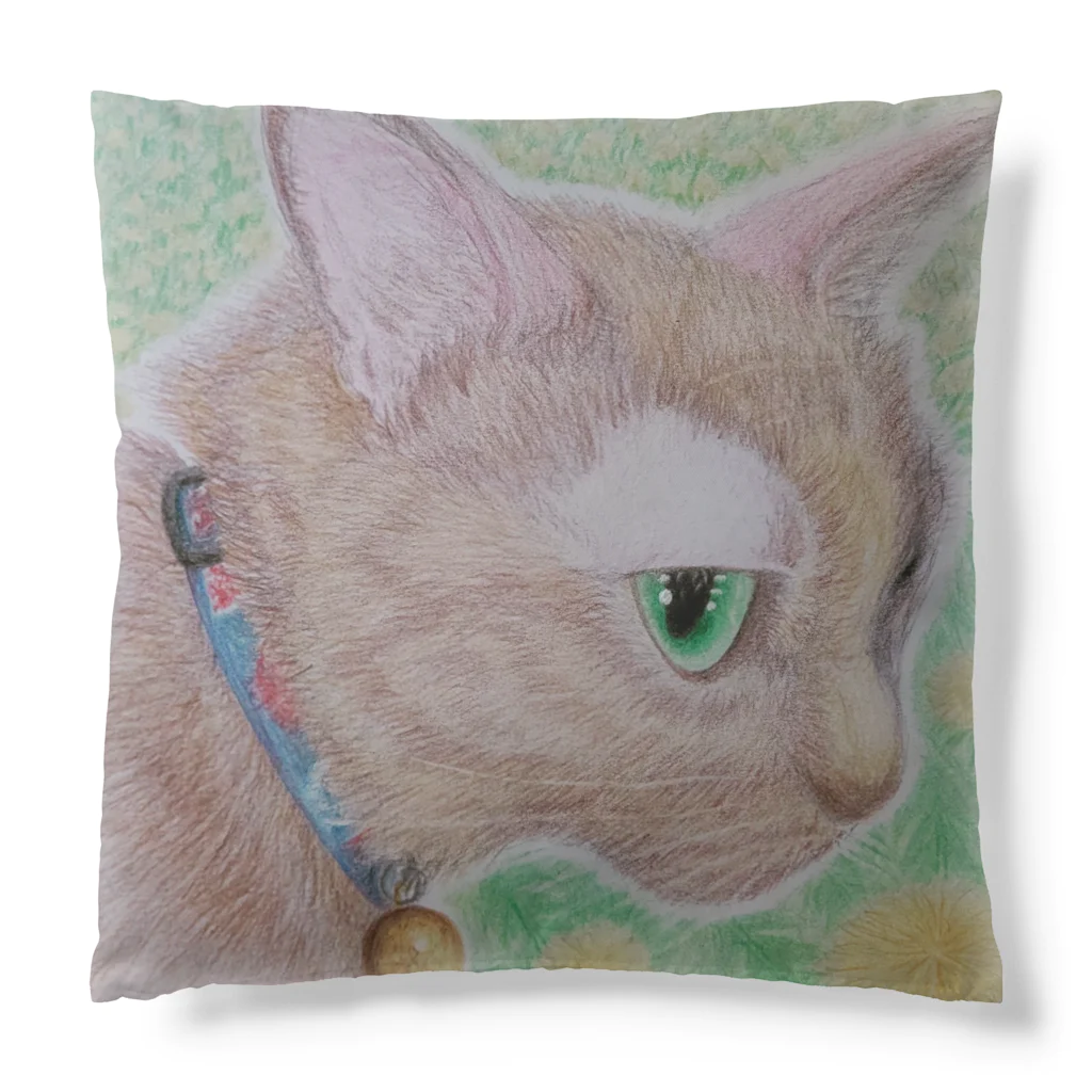 理絵のねこ ぬくぬく Cushion