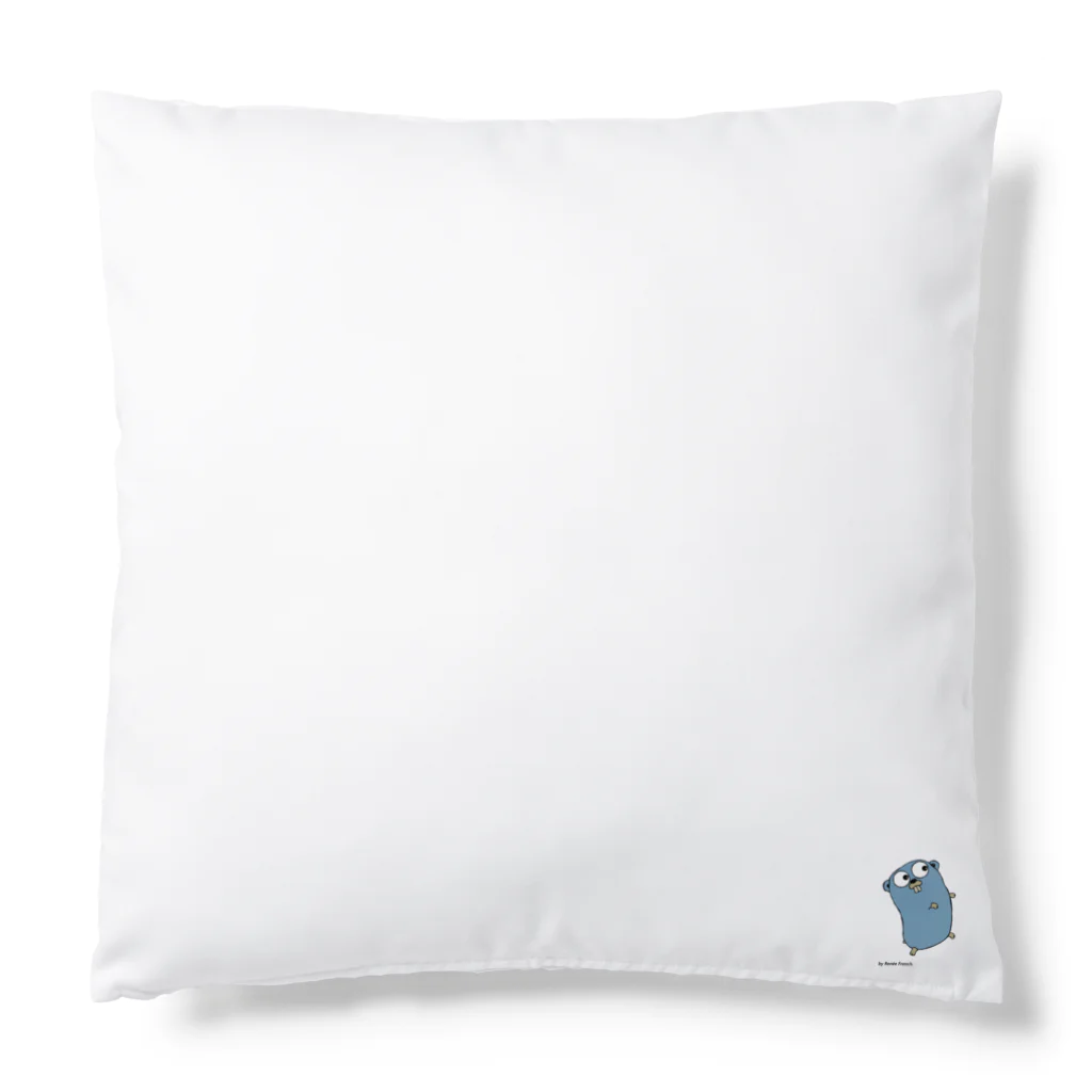 pyon4pyonのBlue Gopher くん Cushion