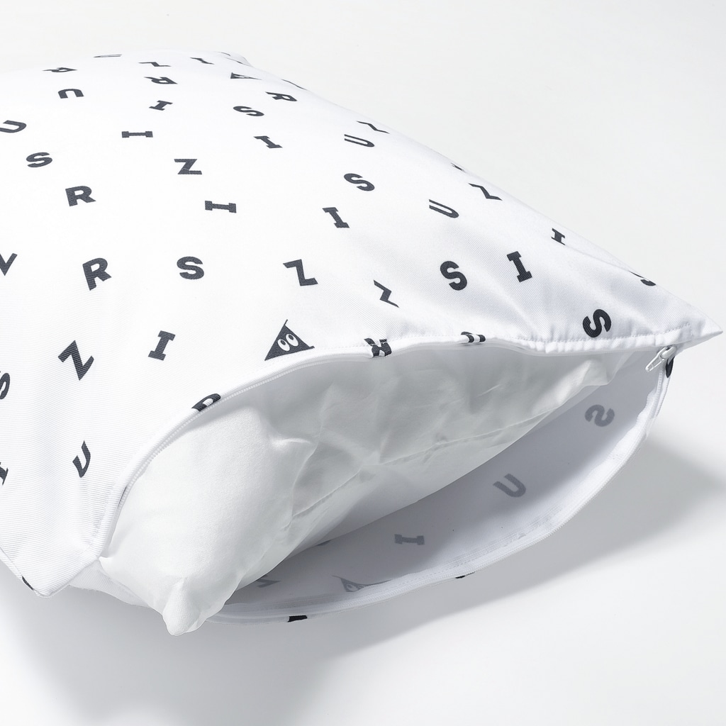 B-catの微生物パターン青_クッション Cushion