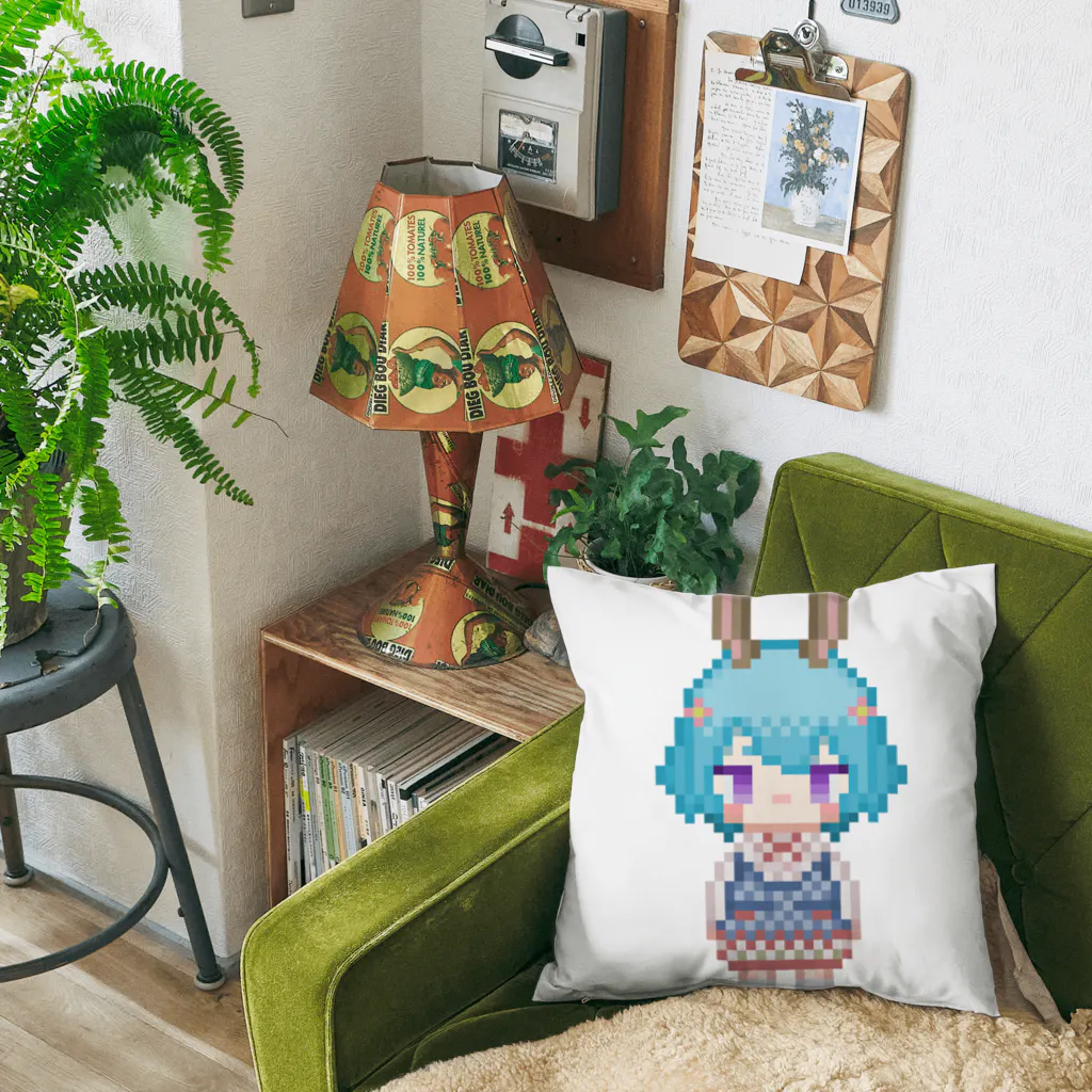 月咲みちるの売店の8bitみちる Cushion