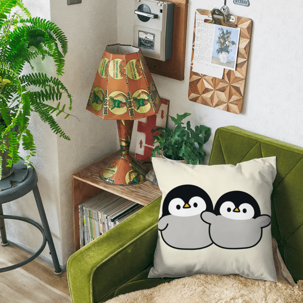 心くばりペンギン DECOR DECOR_Deco )のクッション通販 ∞ SUZURI（スズリ）