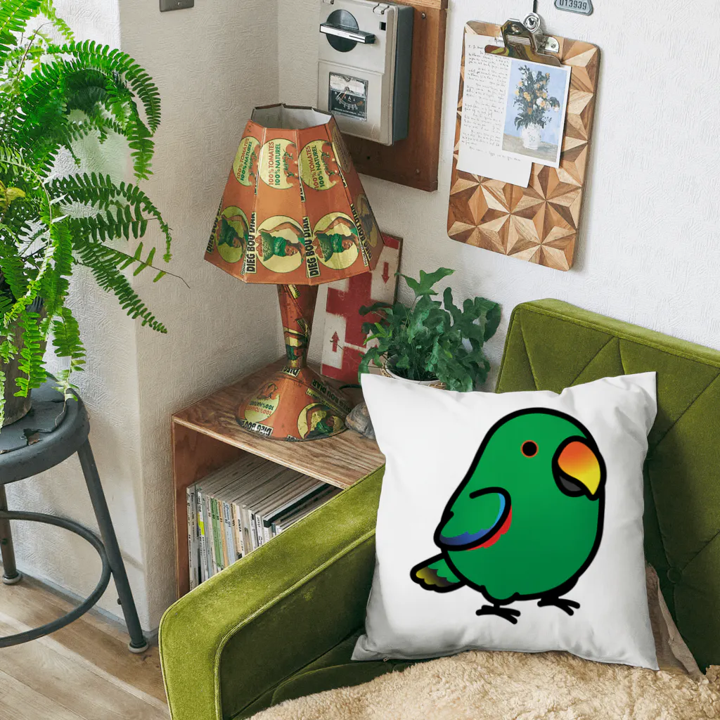 Cody the Lovebirdの（両面）オオハナインコ　Chubby Bird Cushion