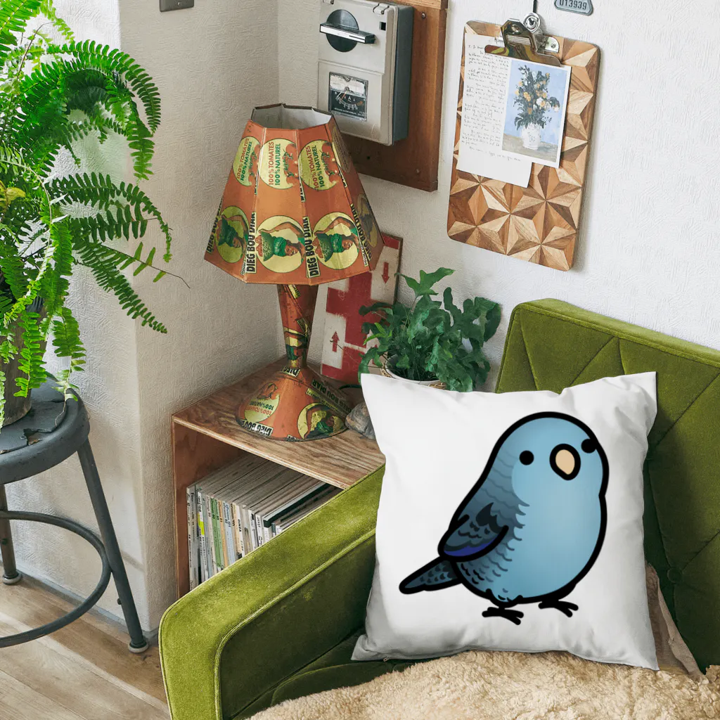 Cody the Lovebirdの（両面）サザナミインコ Cushion