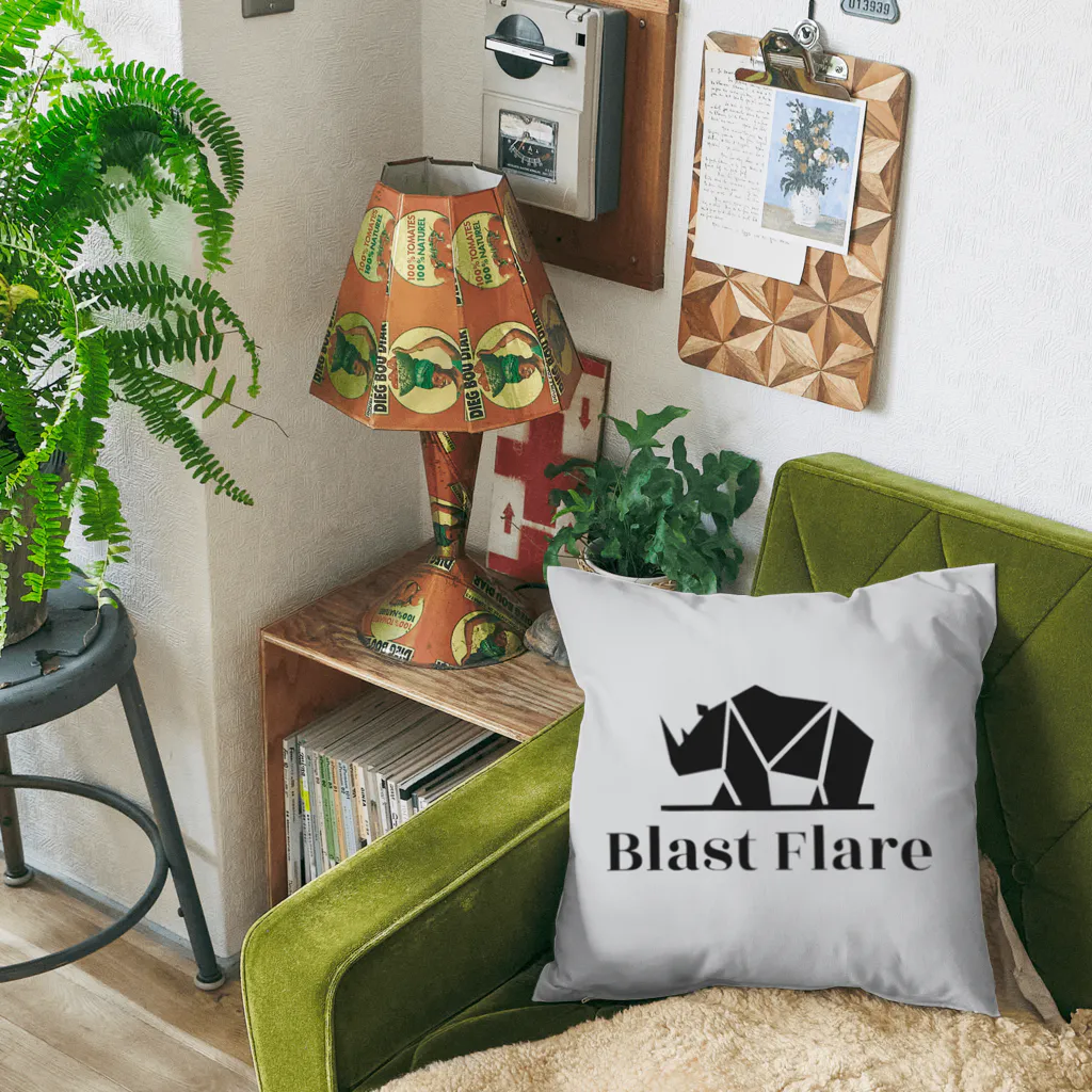 BlastFlareのブラフレクッション(シルバー) クッション