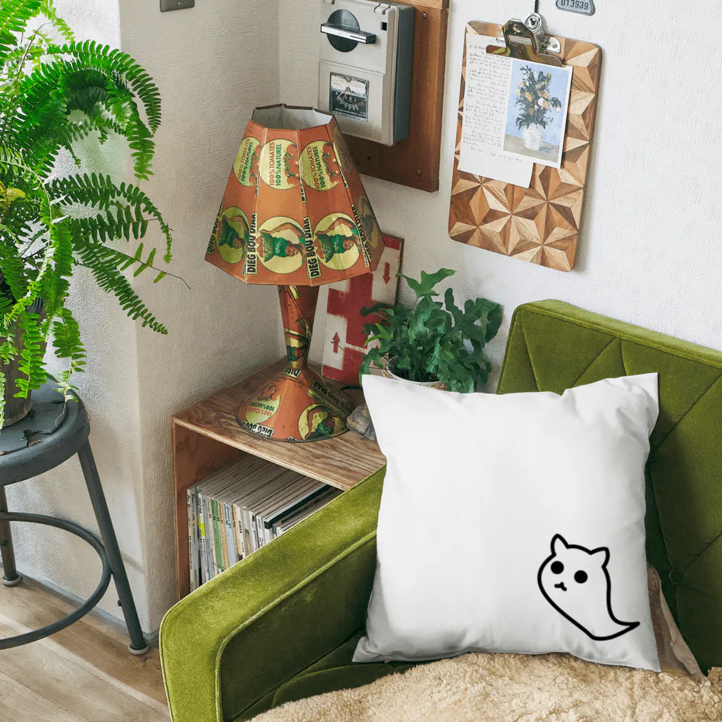 ヨープキャンが気になったのおばけのねこ ポイント Cushion