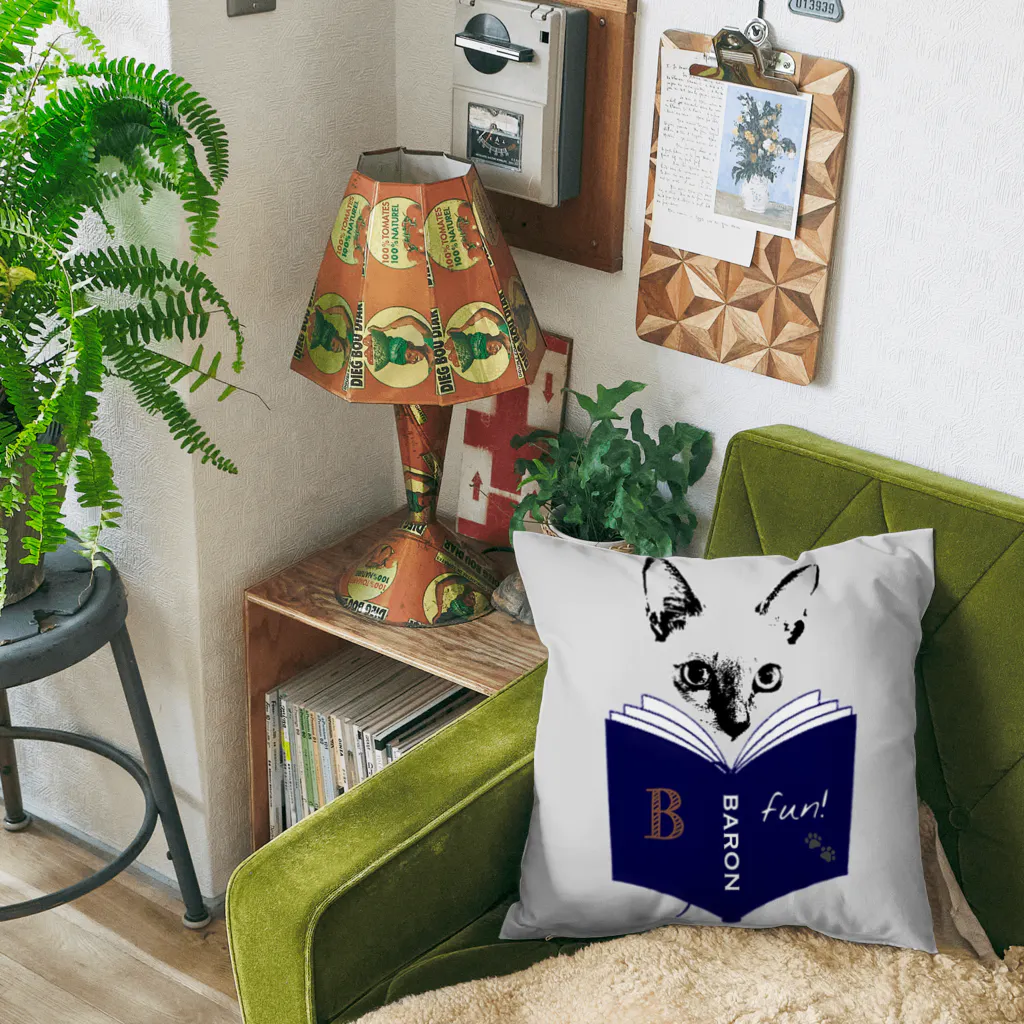 BARONのBARON Book Store Cushion