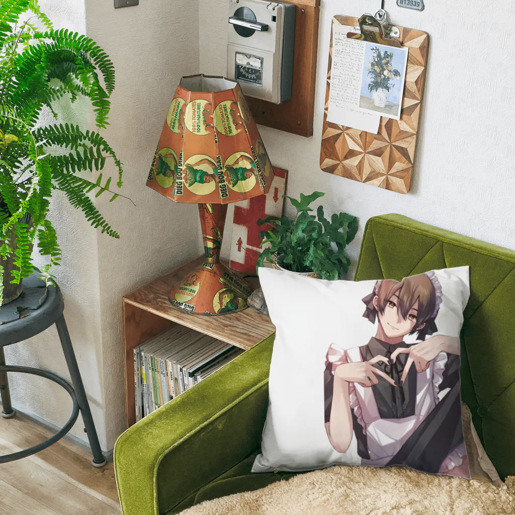 Φしらたまもなかのしらたまメイド Cushion