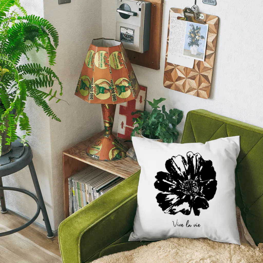 L'armoire des fleursの【Vive la vie】Cosmos Cushion