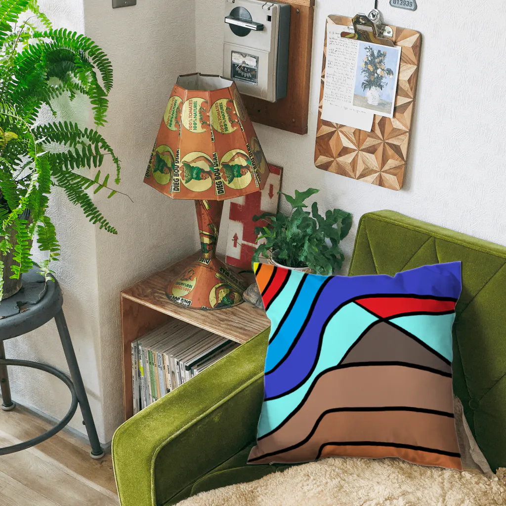 パイナップルみかんの火山 Cushion