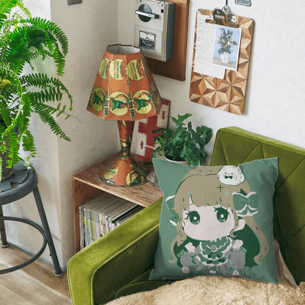 ∞lette OFFICIAL STOREの小鳥わたげ Cushion