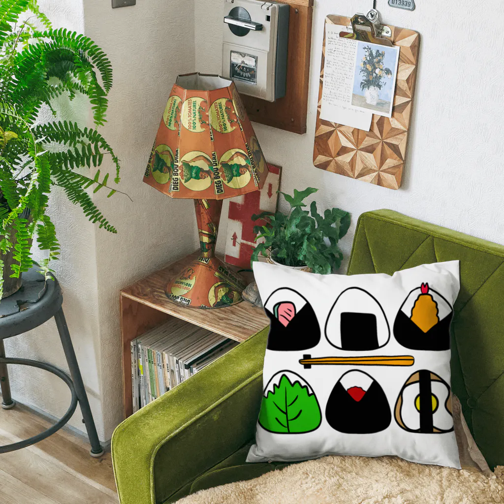 おはる屋さんのおにぎりいかがですか？ Cushion