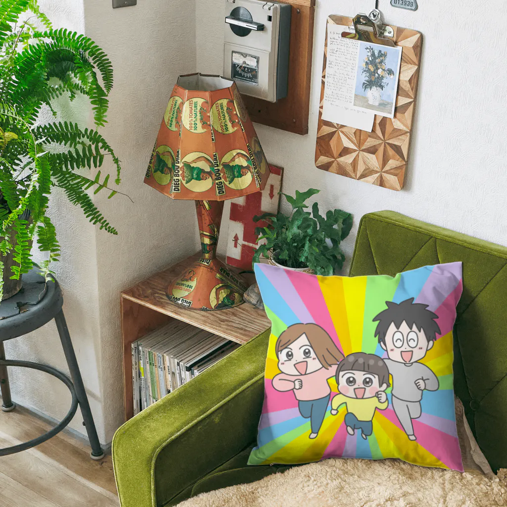 punimaamuのGO GOぷに家 Cushion