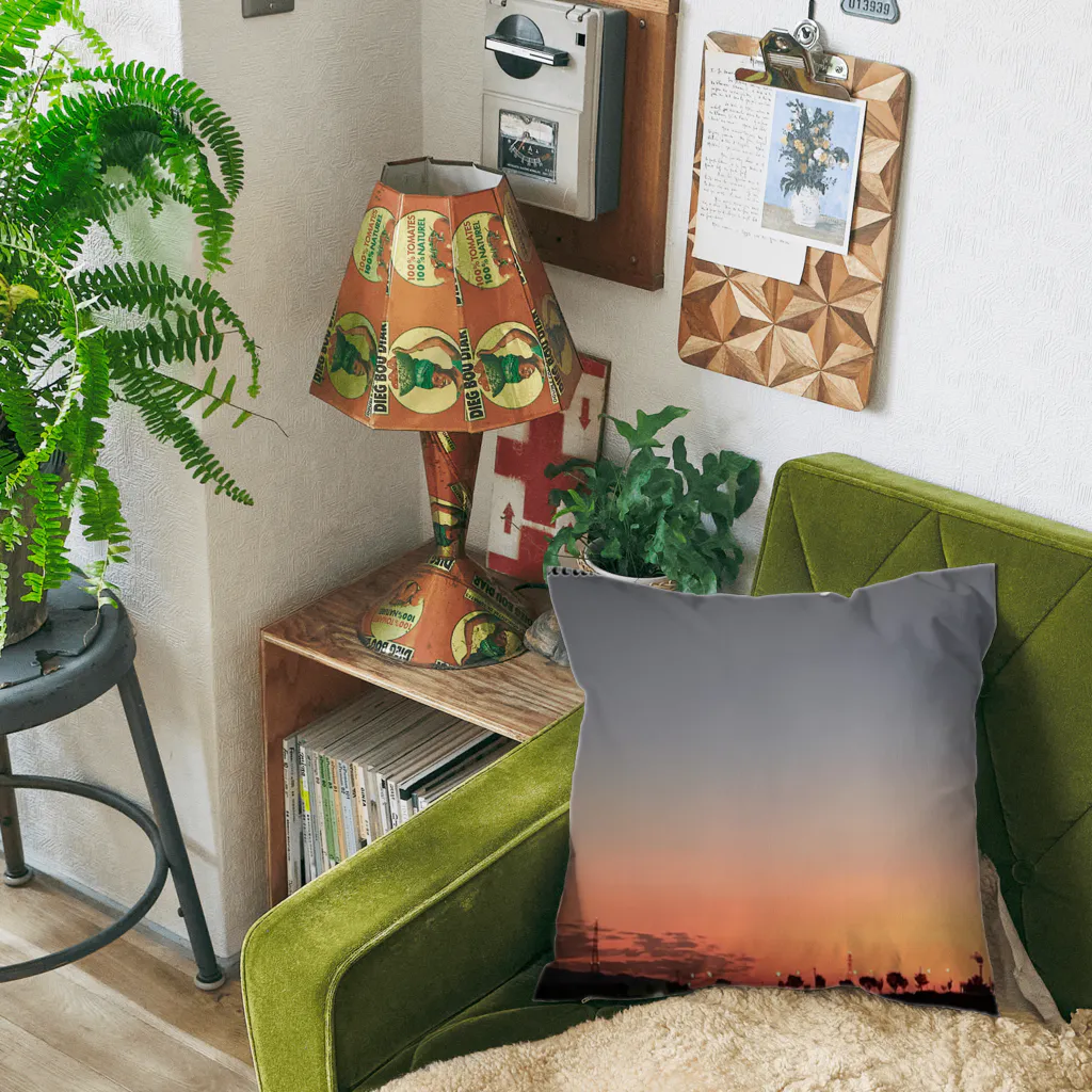 かずりんのautumn　sunset Cushion