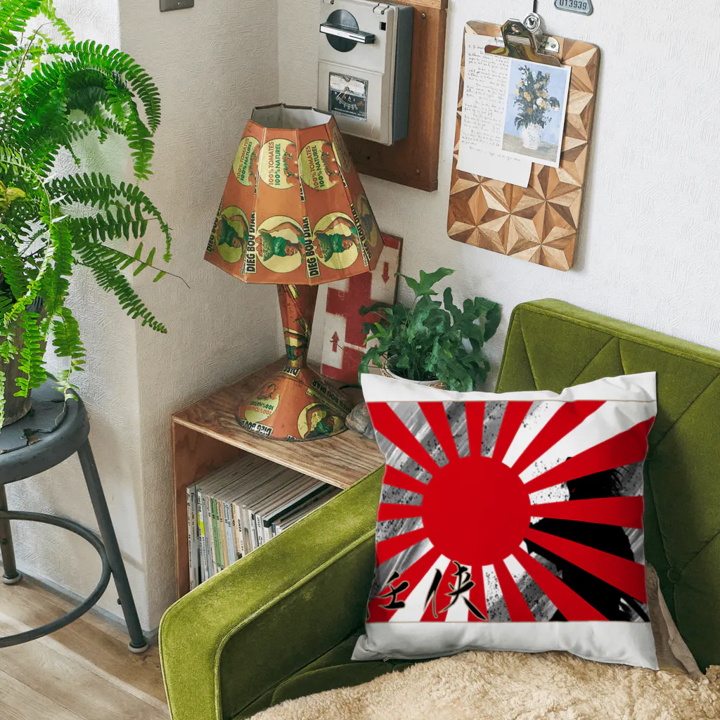 タイちゃんの任侠旭日旗 Cushion