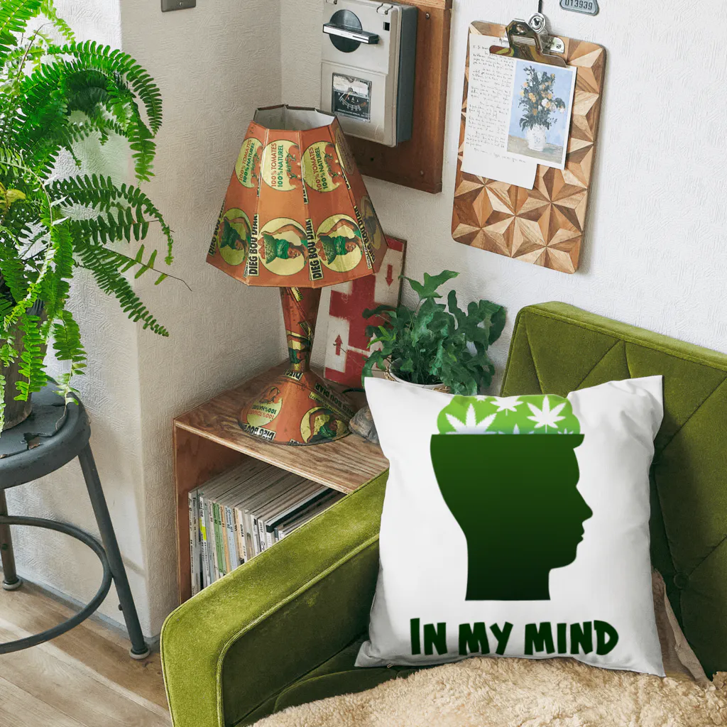 420 MUSIC FACTORYのin my mind 頭が一杯 Cushion