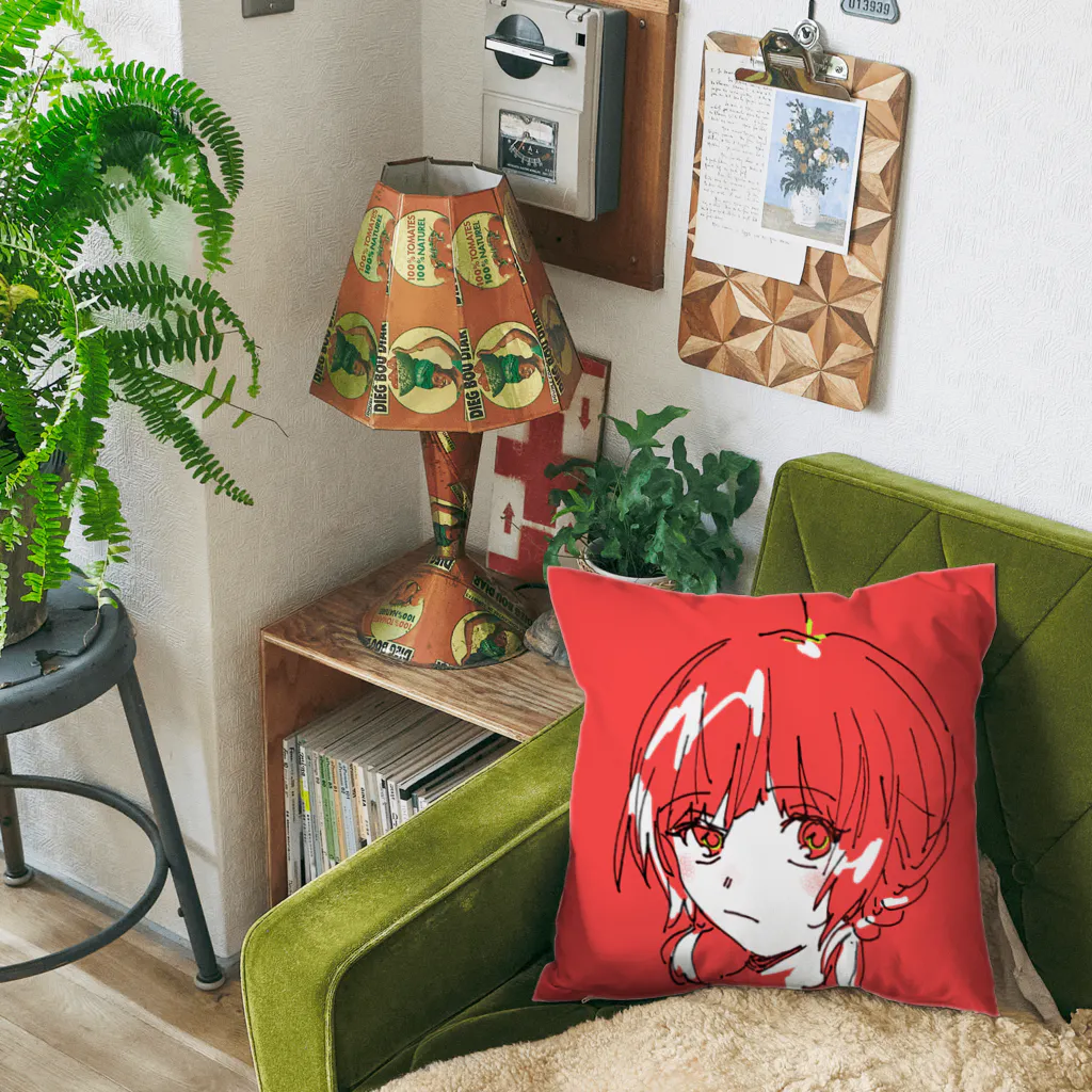 わたあめ食堂のつややちゃん Cushion