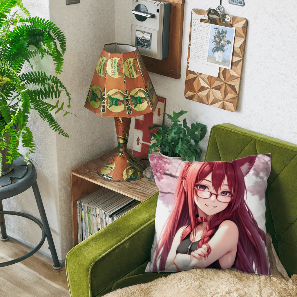 未来アニメスタジオのAIキャラクター10 Cushion