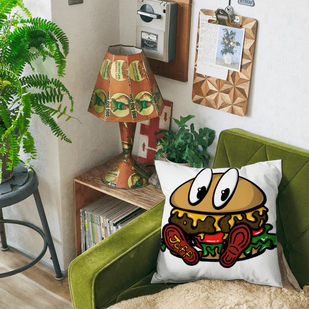 Jeff's BURGER《ジェフズバーガー》 公式ショップのJeff's toy グッズ Cushion