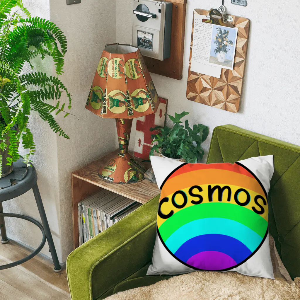 -cosmos-の虹色の星 Cushion