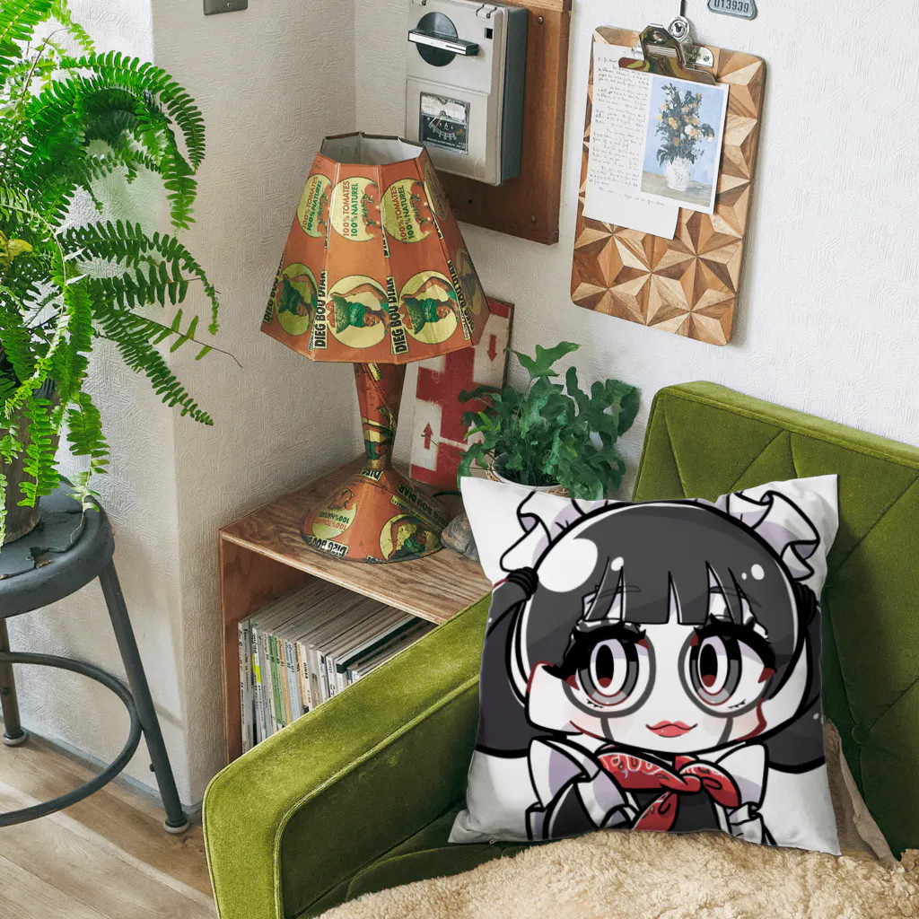 れもん・すかっしゅの女子キャンパーレモコ Cushion