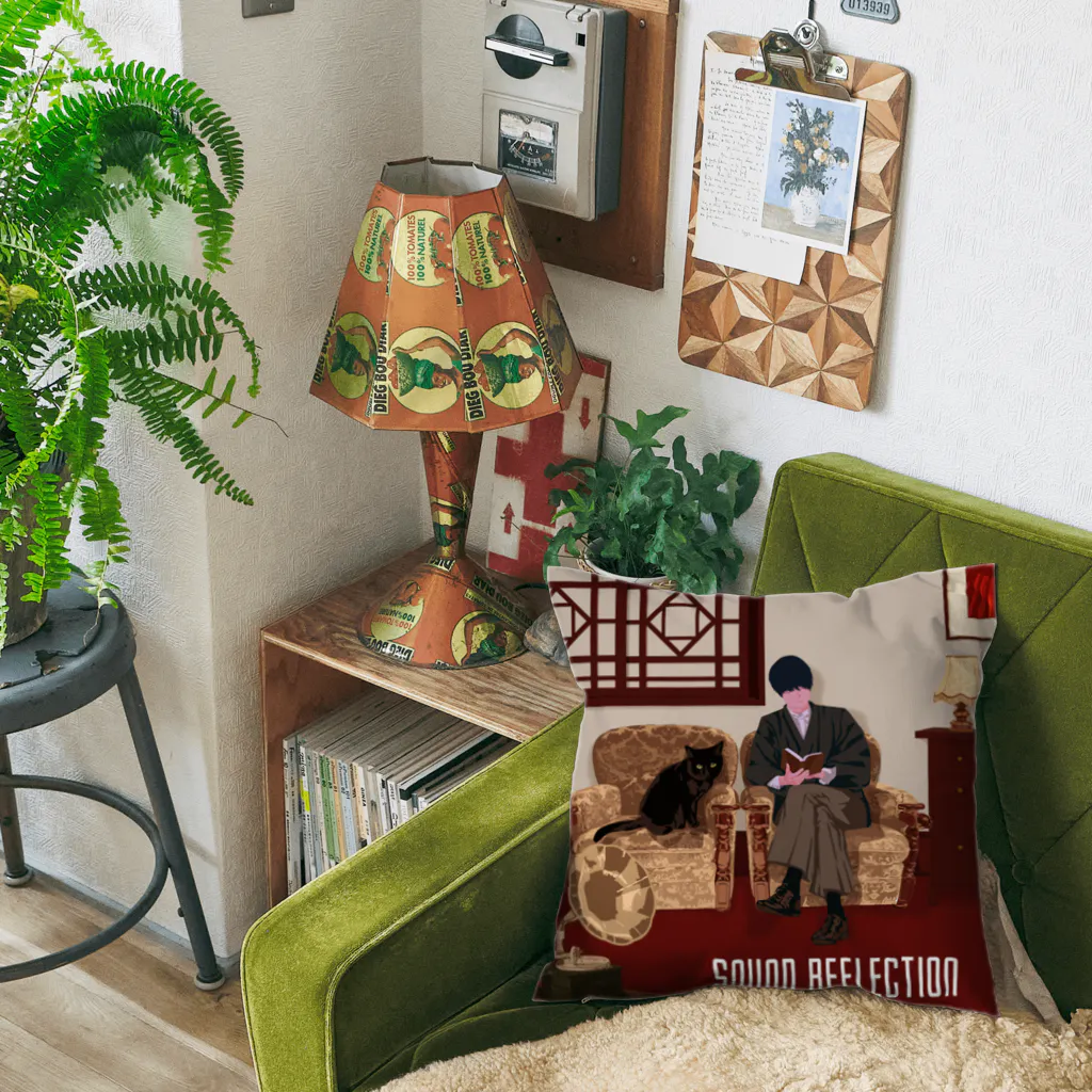 杜若 Tojaku｜Sound ReflectionのSound Reflection | TAISHO ROMAN Cushion