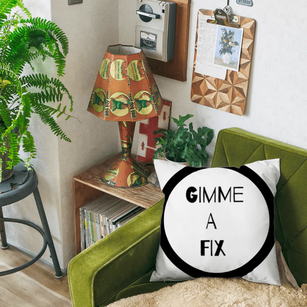 yuuuujのシド・ヴィシャス　GIMME A FIX Cushion