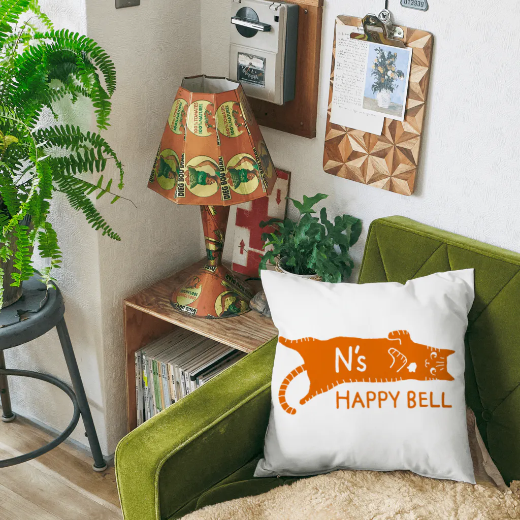 N's HAPPY BELLのN's HAPPY BELL（ロゴ） Cushion