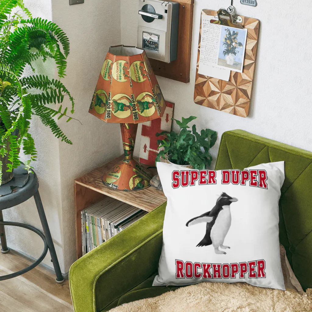 Icchy ぺものづくりのSUPER DUPER ROCKHOPPER Cushion