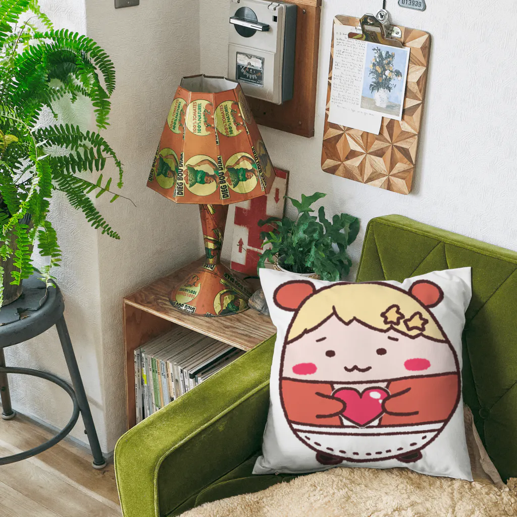 ひなこ婆ちゃんのもふもふぽよんぽよん Cushion