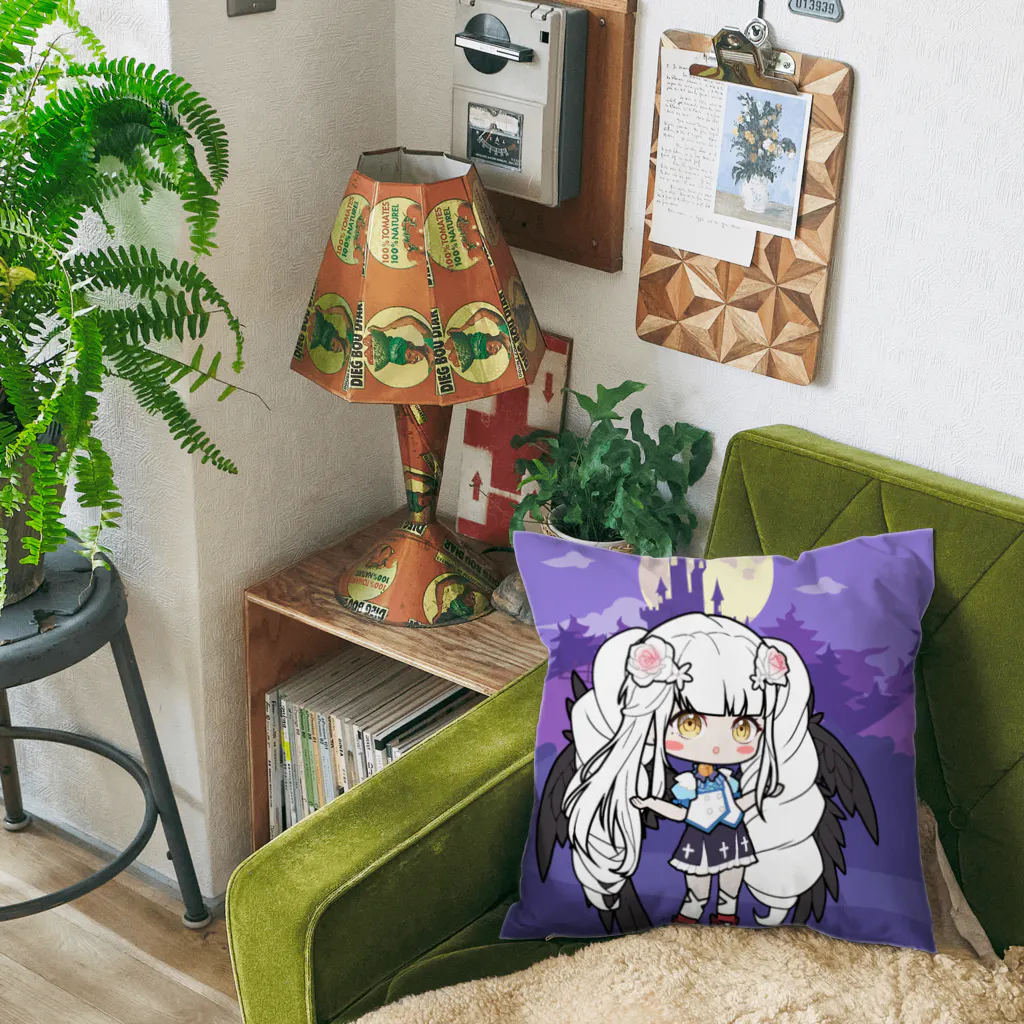 Valkyrie_Devilのヴァルキュゥべえ&エンジェるんクッション Cushion