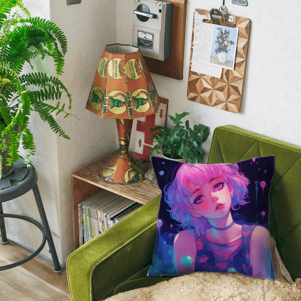 NEON CITYのネオンシティ シリーズ  サマーナイト Summer Night Cushion