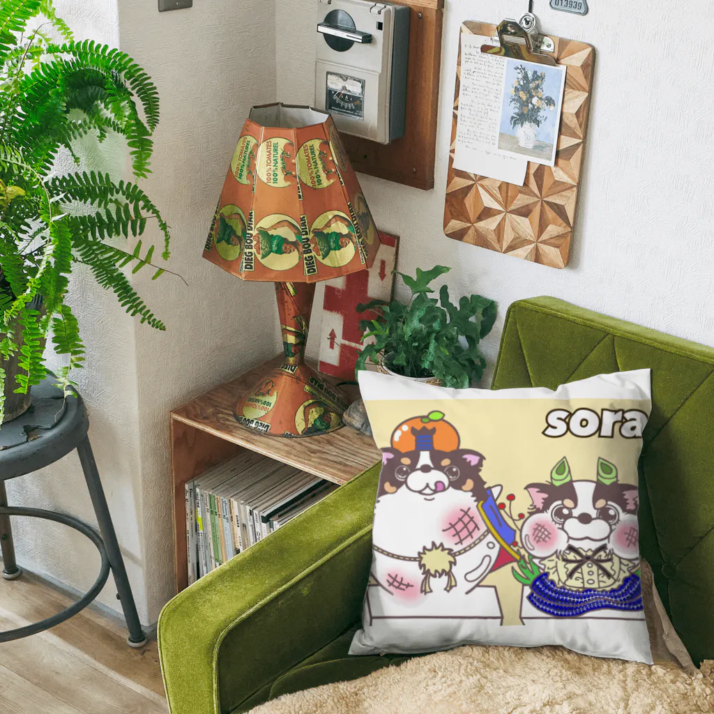 🌈🐶宇宙(sora)の部屋❤️の宇宙(sora)グッズ クッション