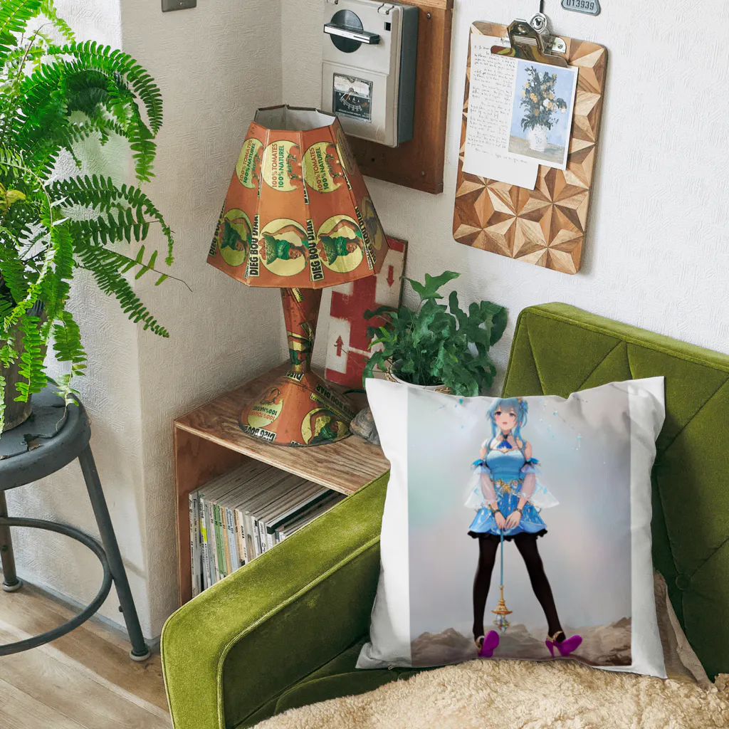 ウエスタンガールズの美少女A Cushion