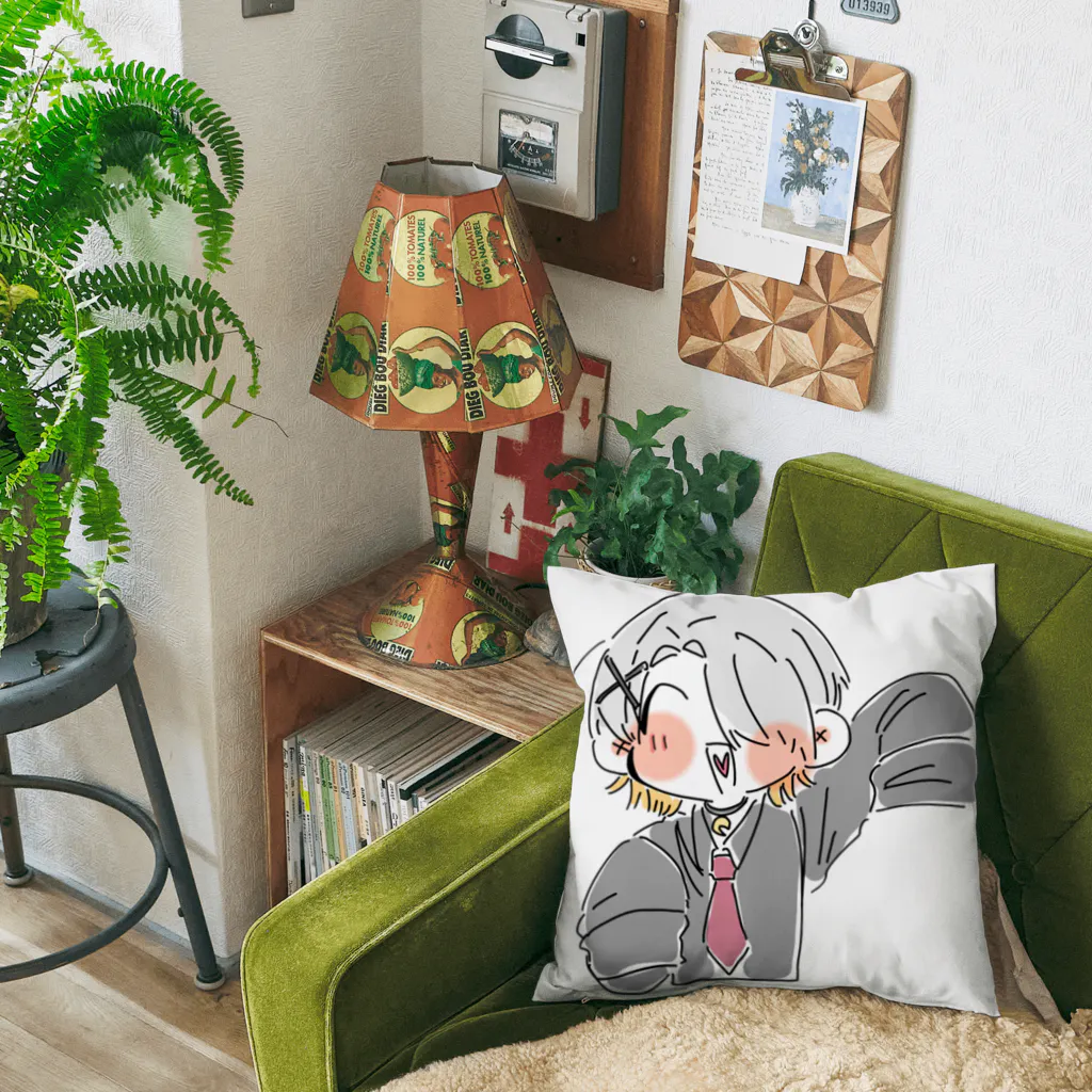 ひよこの非常食のくろず Cushion