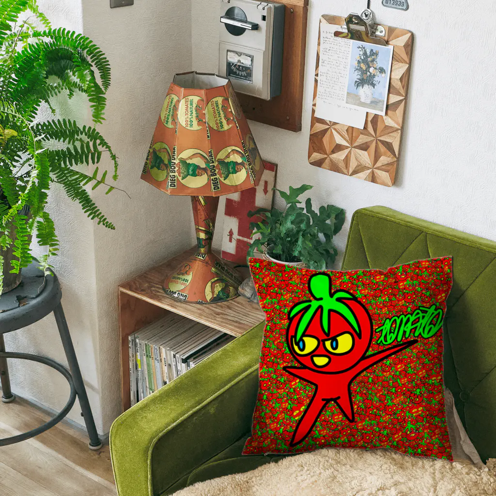 tomatoのtomato -SUPER TOMATISM- Cushion