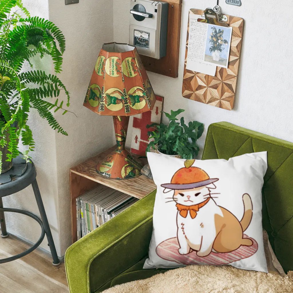 りーおすふぇんがりーのお腹ペコペコで具になっちゃったねこにゃん Cushion