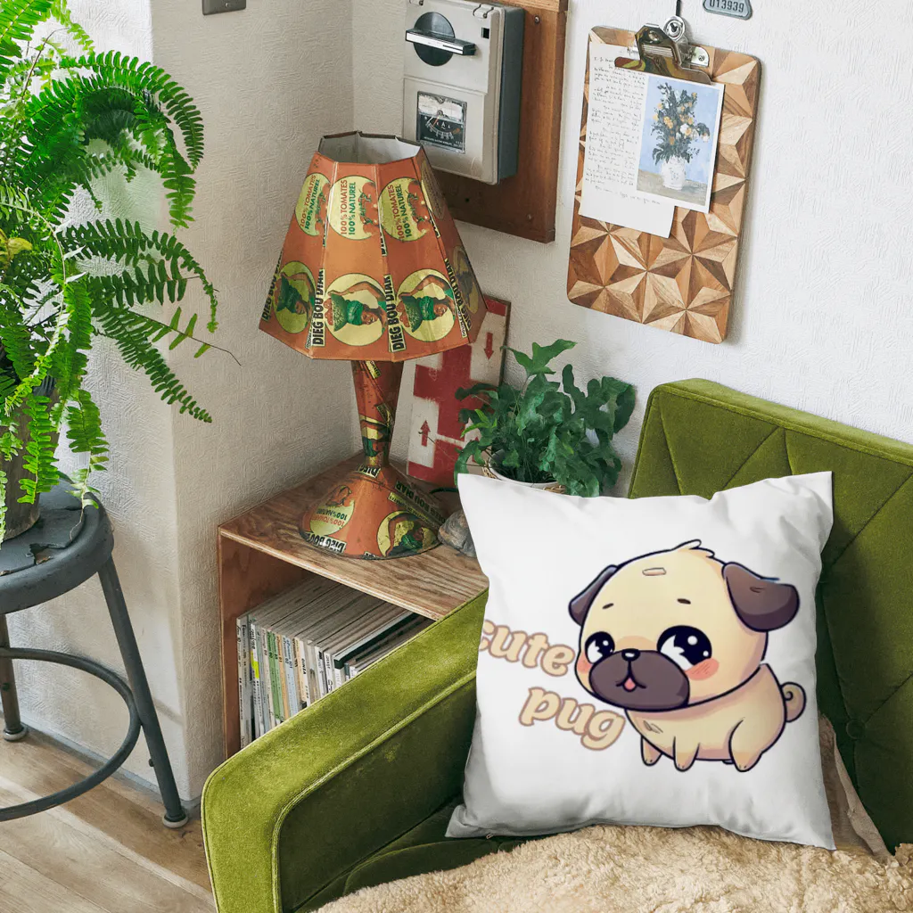 furebuhi　clubのCUTE PUG！ Cushion