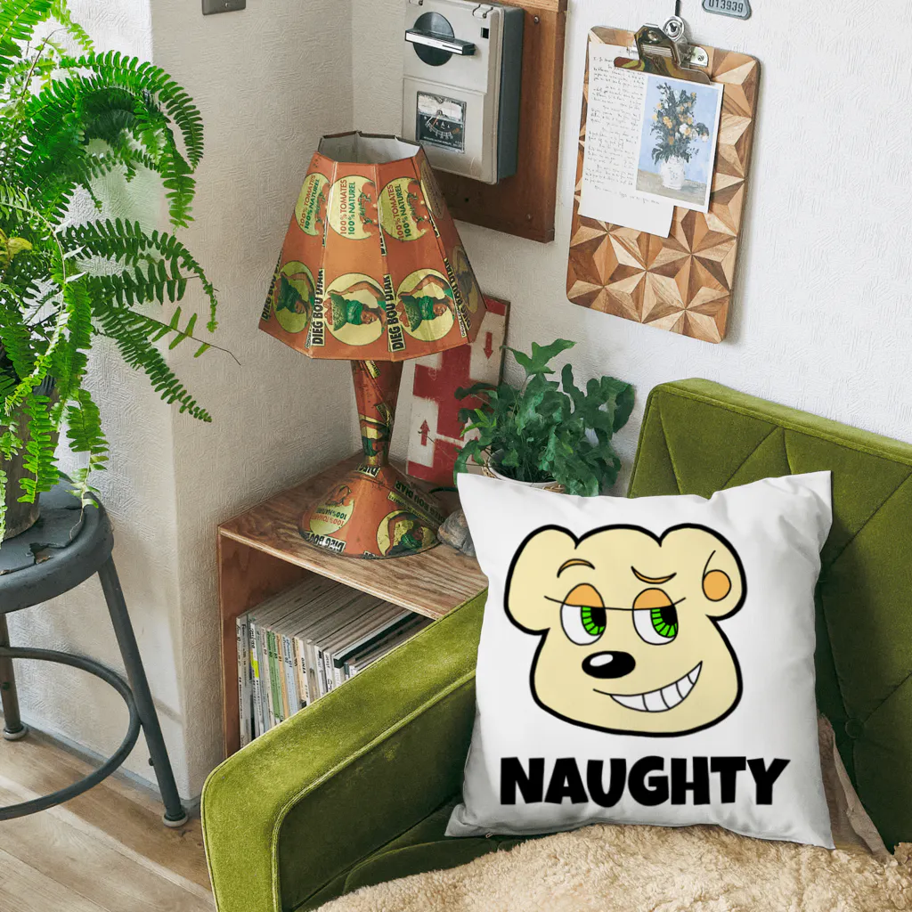 NAUGHTYのNAUGHTY BEARくん Cushion