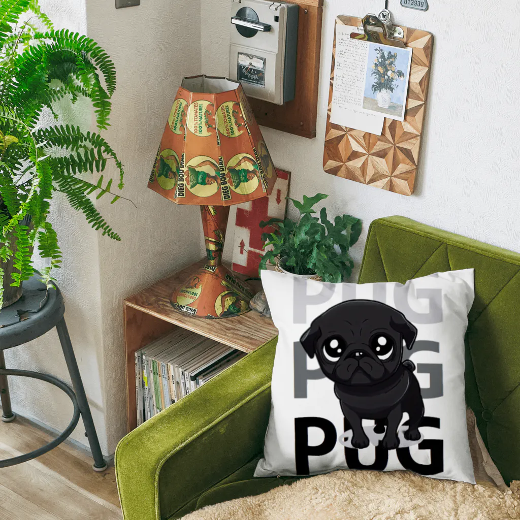 furebuhi　clubのグラフィックPUG！ Cushion