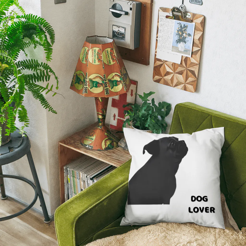 DOG LOVERのDOG LOVER（パグ） Cushion