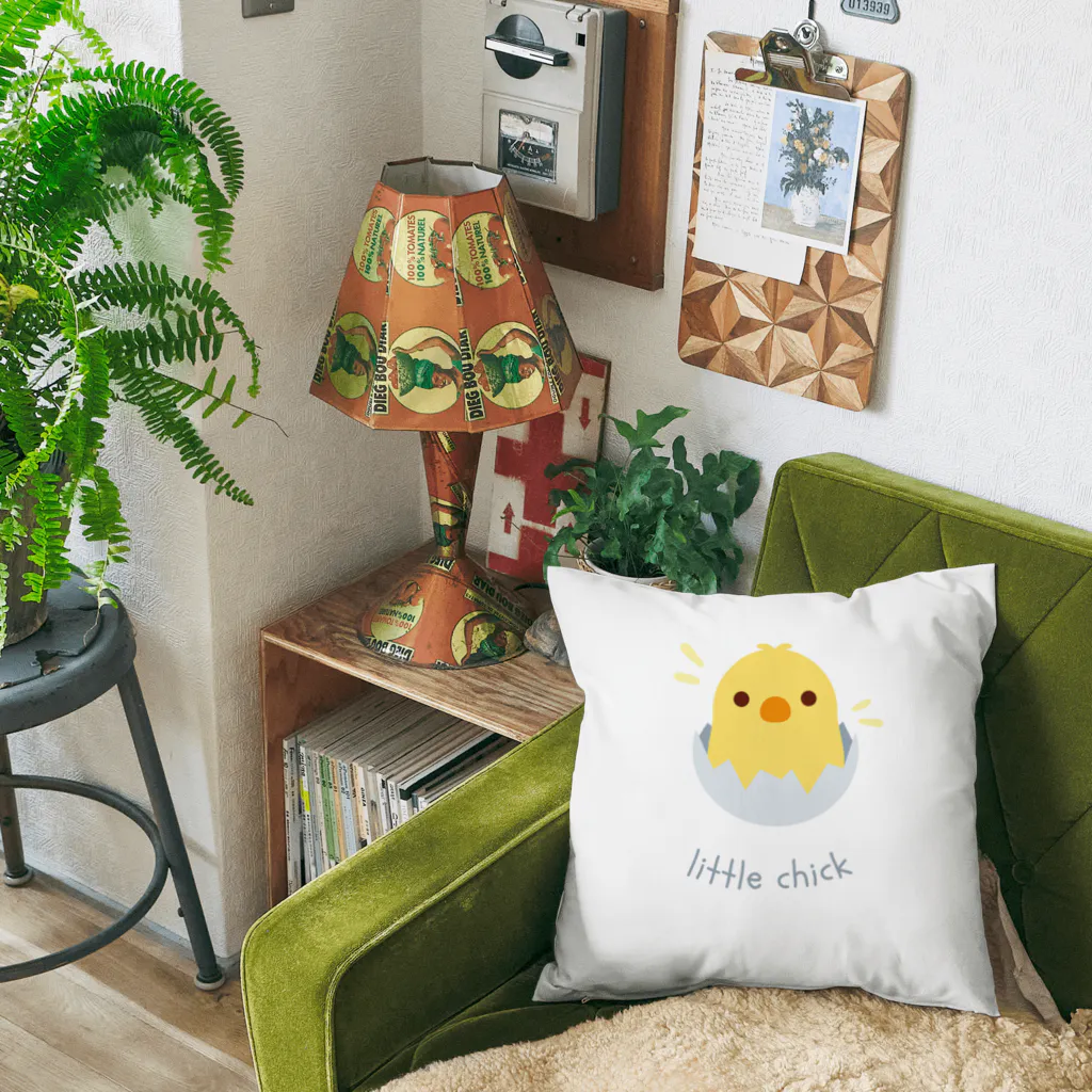 愉快な仲間たちのLittle Chick Cushion