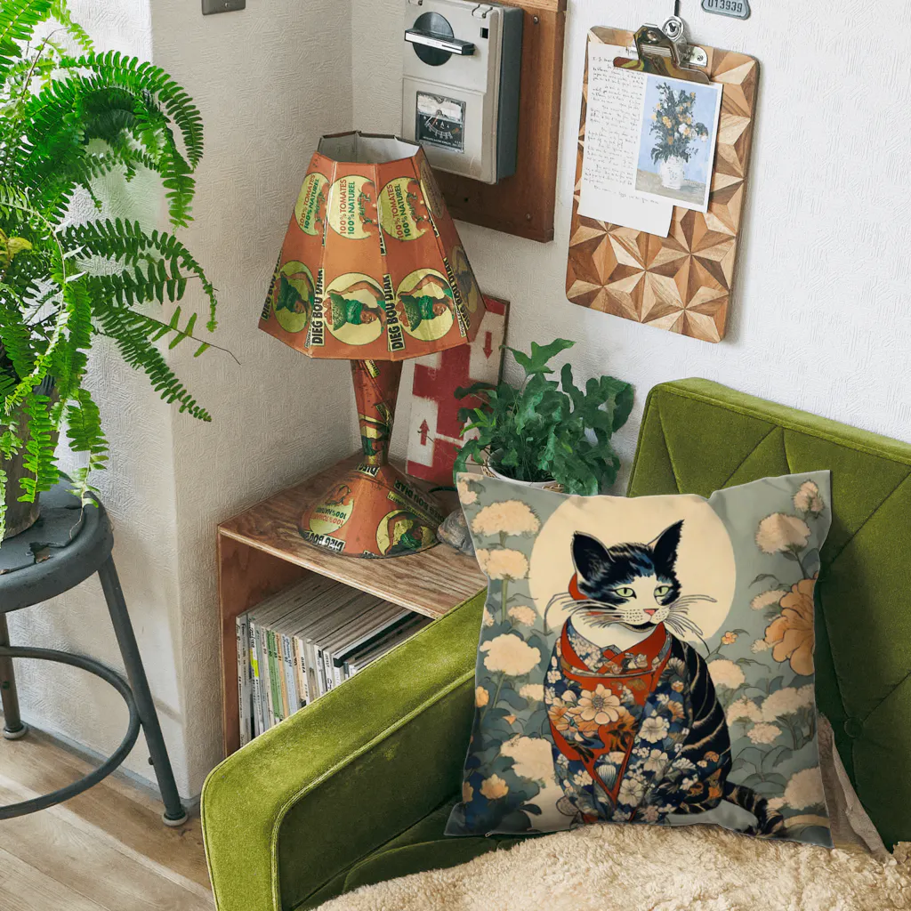 NECOSUIの花魅猫 Cushion