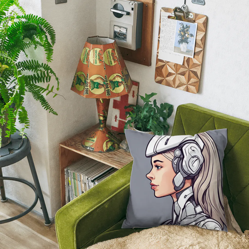 AI Creative Hub（AIクリエイティブハブ）のAIアンドロイド Cushion