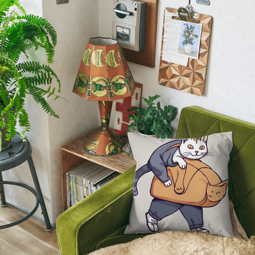 aoking_の不思議猫 Cushion