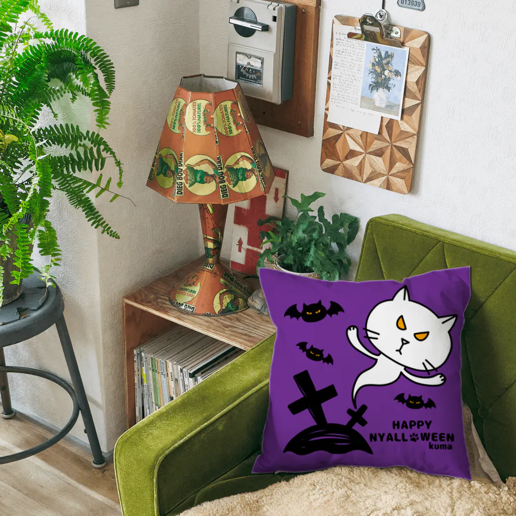 mkumakumaのニャロウィンそのさん３ Cushion