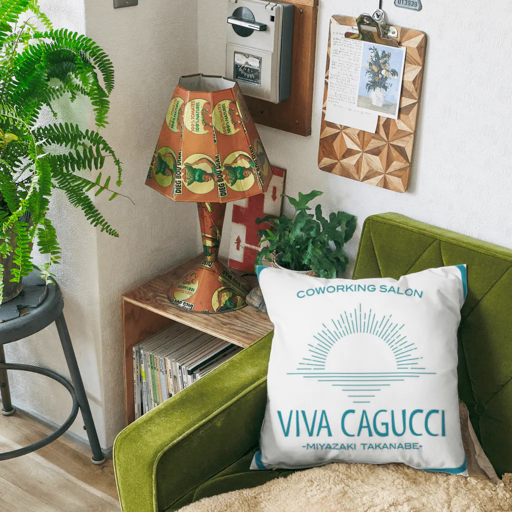 VIVA_CAGUCCIのVIVA CAGUCCI  ロゴ Cushion